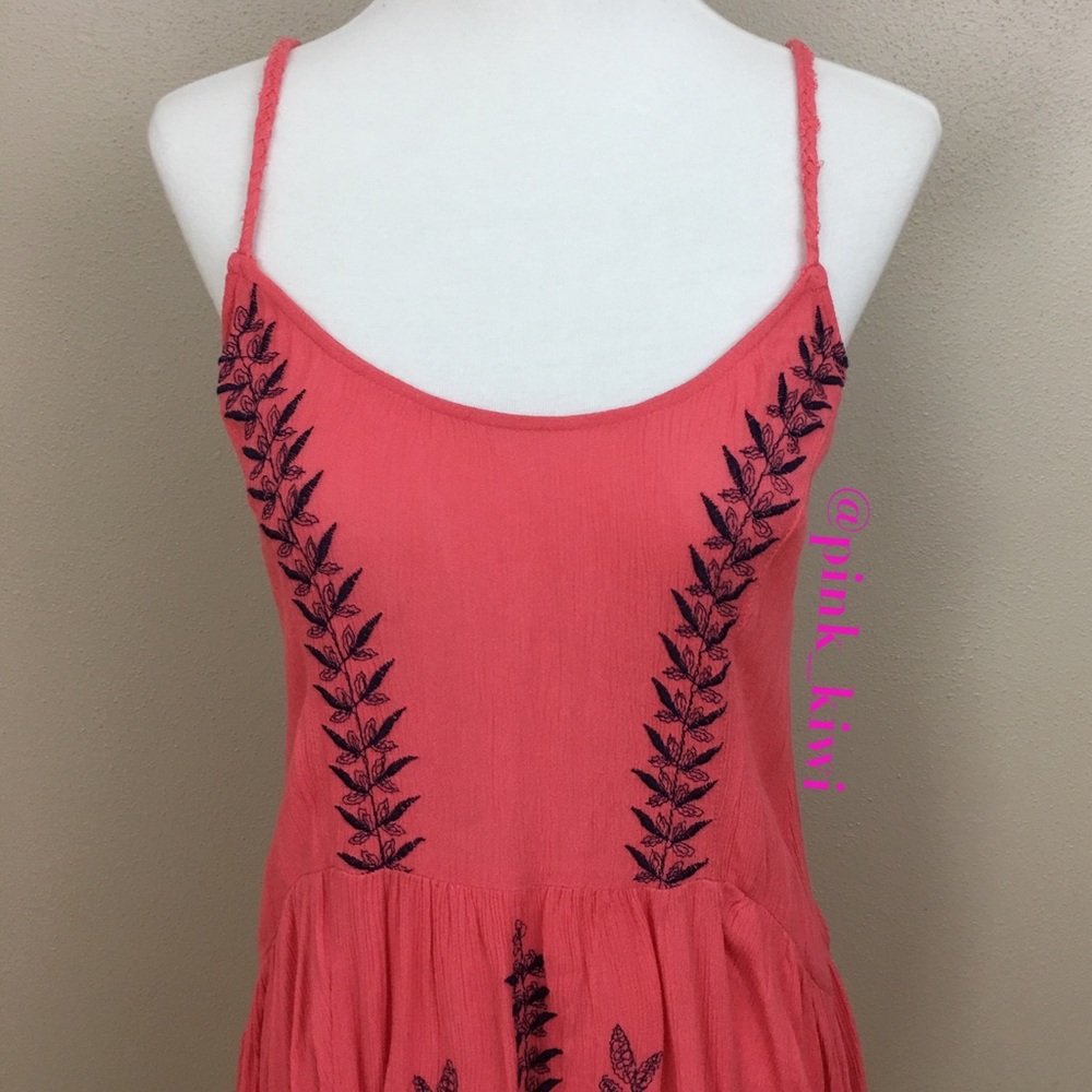 🆑 Free People Meadows of Medallion Slip Dress - Picture 2 of 9